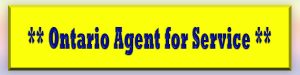 Ontario Agent for Service
