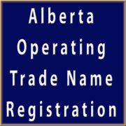 Alberta Operating Trade Name Registration