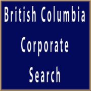British Columbia Corporation, Sole Proprietorship, Partnership or Business Name Profile Report (Info on Government's Records)