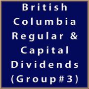 BC - Regular and Capital Dividends (Group#3)