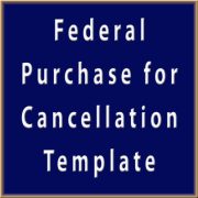 FD - Purchase for Cancellation Template