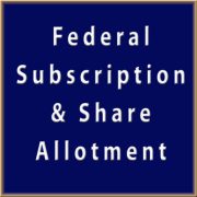 Subscription and Share Allotment - Federal