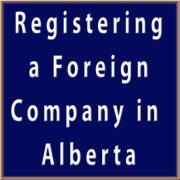 Registering a Foreign Company in Alberta (Canada)