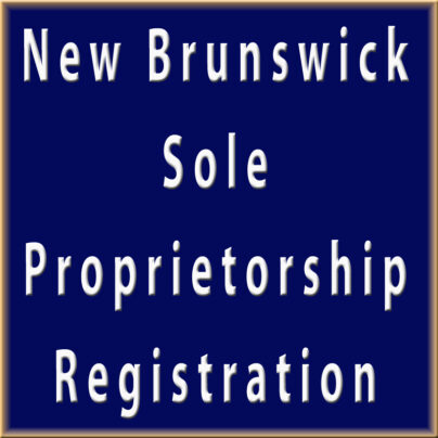 New Brunswick Sole Proprietorship Registration