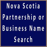 Nova Scotia Partnership or Business Name Search