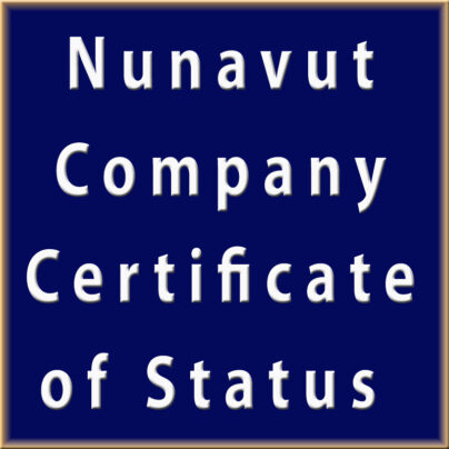 Nunavut Certificate of Status