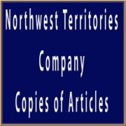 Copies of Articles for a Northwest Territories Company