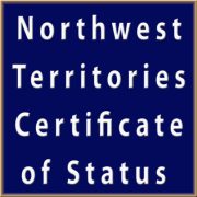 Northwest Territories Certificate of Status