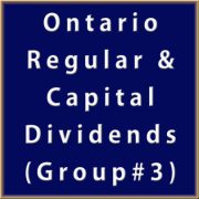 ON - Regular and Capital Dividends (Group#3)