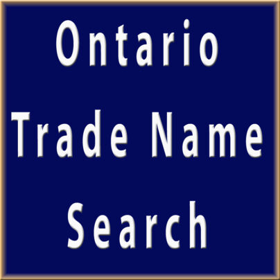 Ontario Trade Name | Sole Proprietorship | Partnership Search