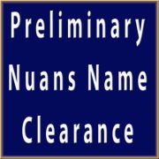 Preliminary Name Clearance